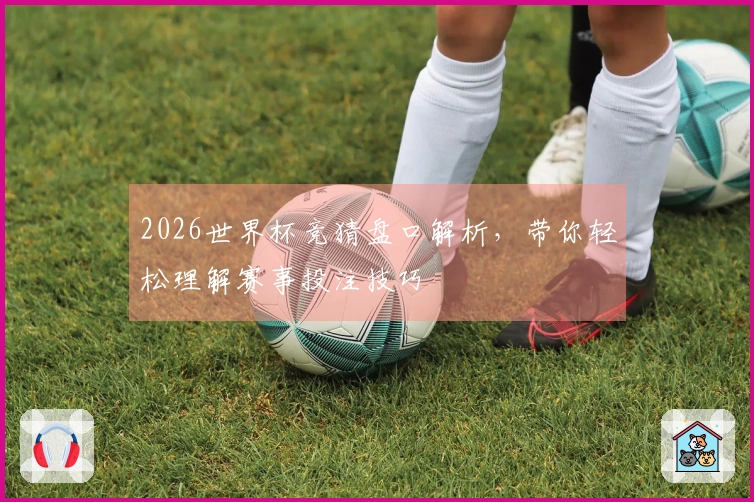2026世界杯竞猜盘口解析，带你轻松理解赛事投注技巧