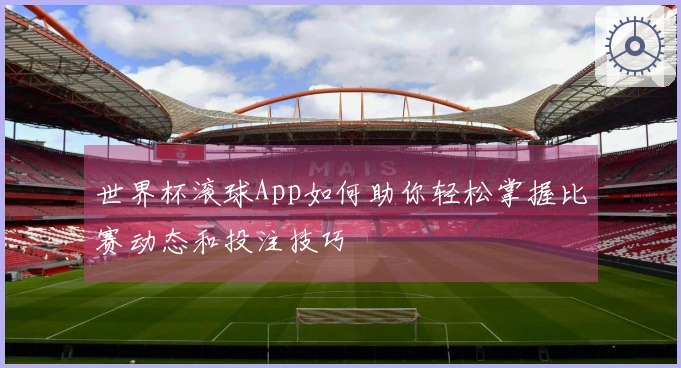 世界杯滚球App如何助你轻松掌握比赛动态和投注技巧